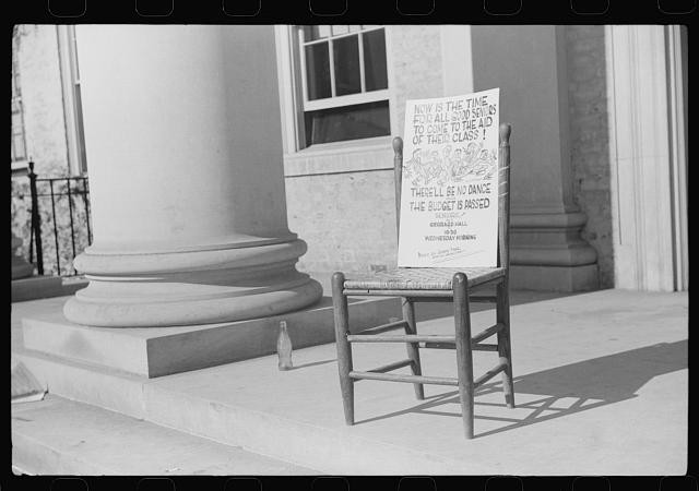 Photo:Chapel Hill North Carolina University of North Carolina Poster 1939