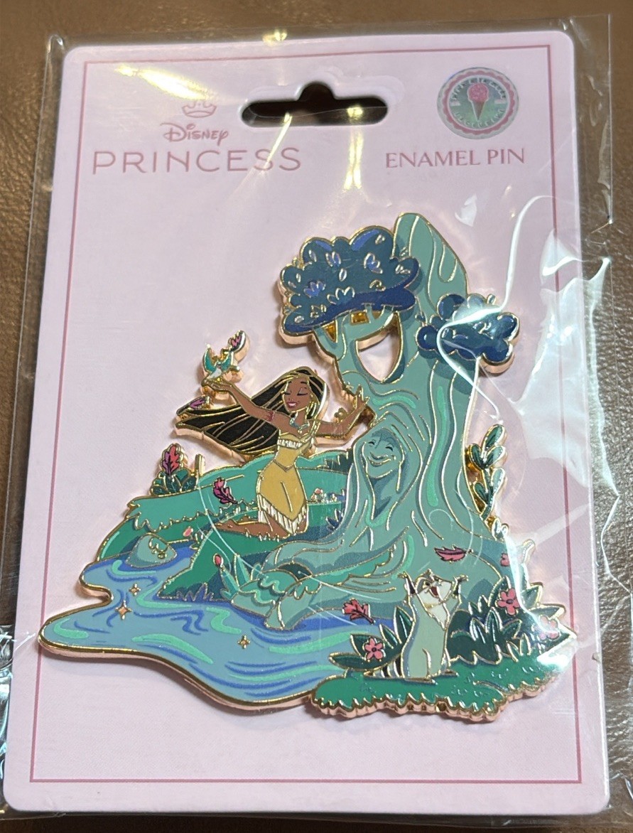 DISNEY PALM PINK A LA MODE POCAHONTAS COLORS OF THE WIND JUMBO PIN MOTHER WILLOW DISNEY PALM PINK A LA MODE POCAHONTAS COLORS OF THE WIND JUMBO PIN MOTHER WILLOW