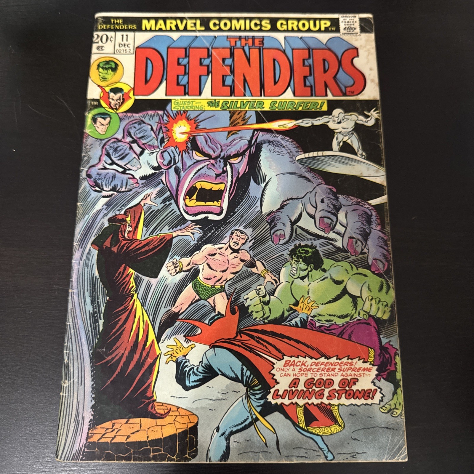 Marvel Comics Defenders #11 (1973) π 1st app. Temax, 1st app Chandu Sal Buscema Marvel Comics Defenders #11 (1973) π 1st app. Temax, 1st app Chandu Sal Buscema