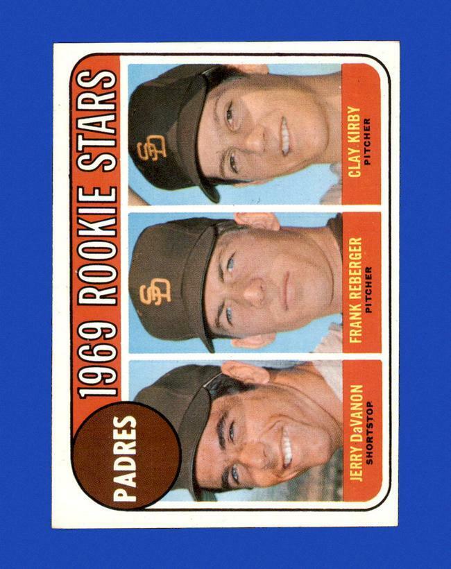 1969 Topps Set Break #637 Padres Rookies EX-EXMINT *GMCARDS*