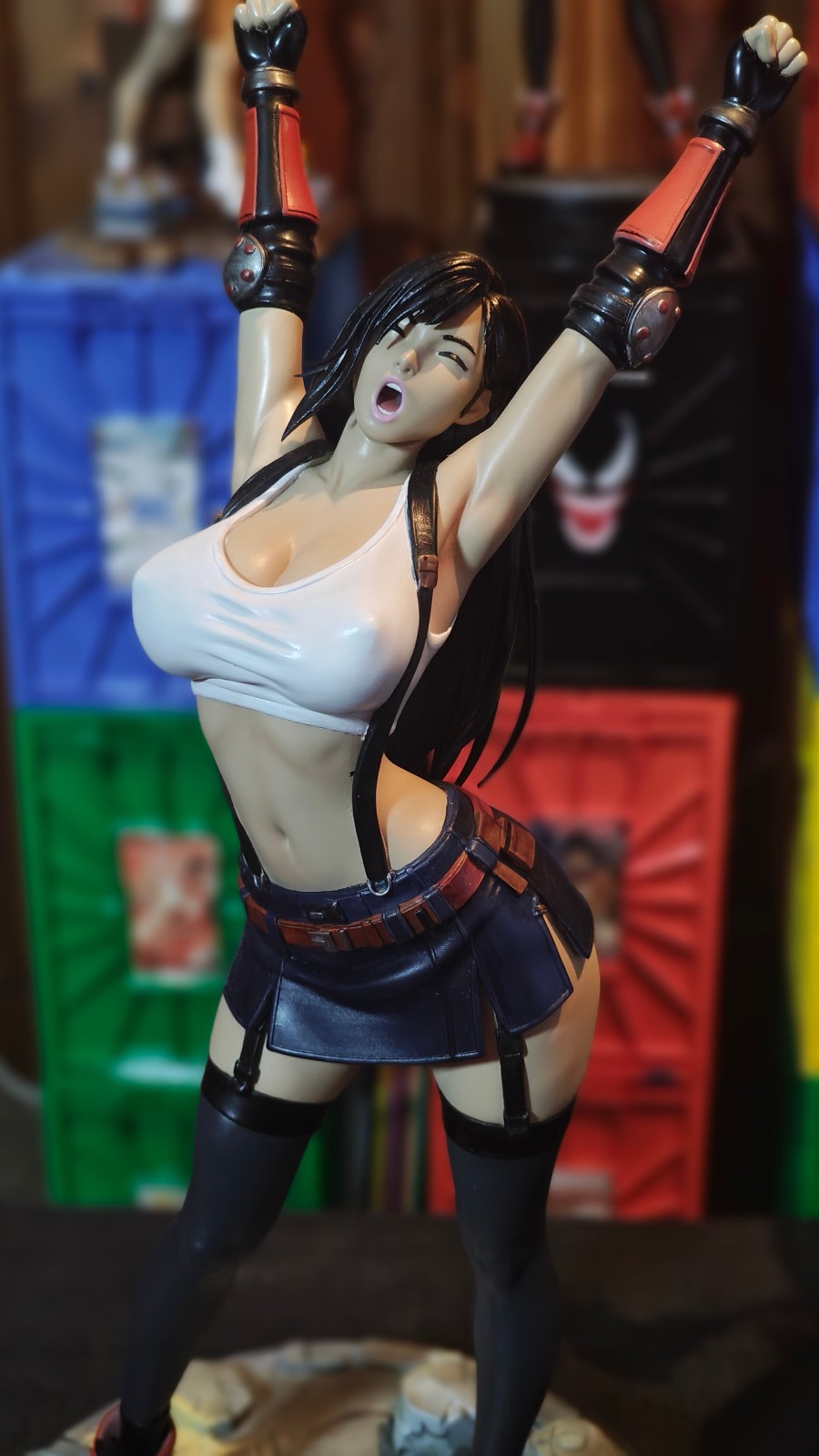 Tifa Lockhart FF7 Final Fantasy 1/4 Scale Statue Fully Painted Figure