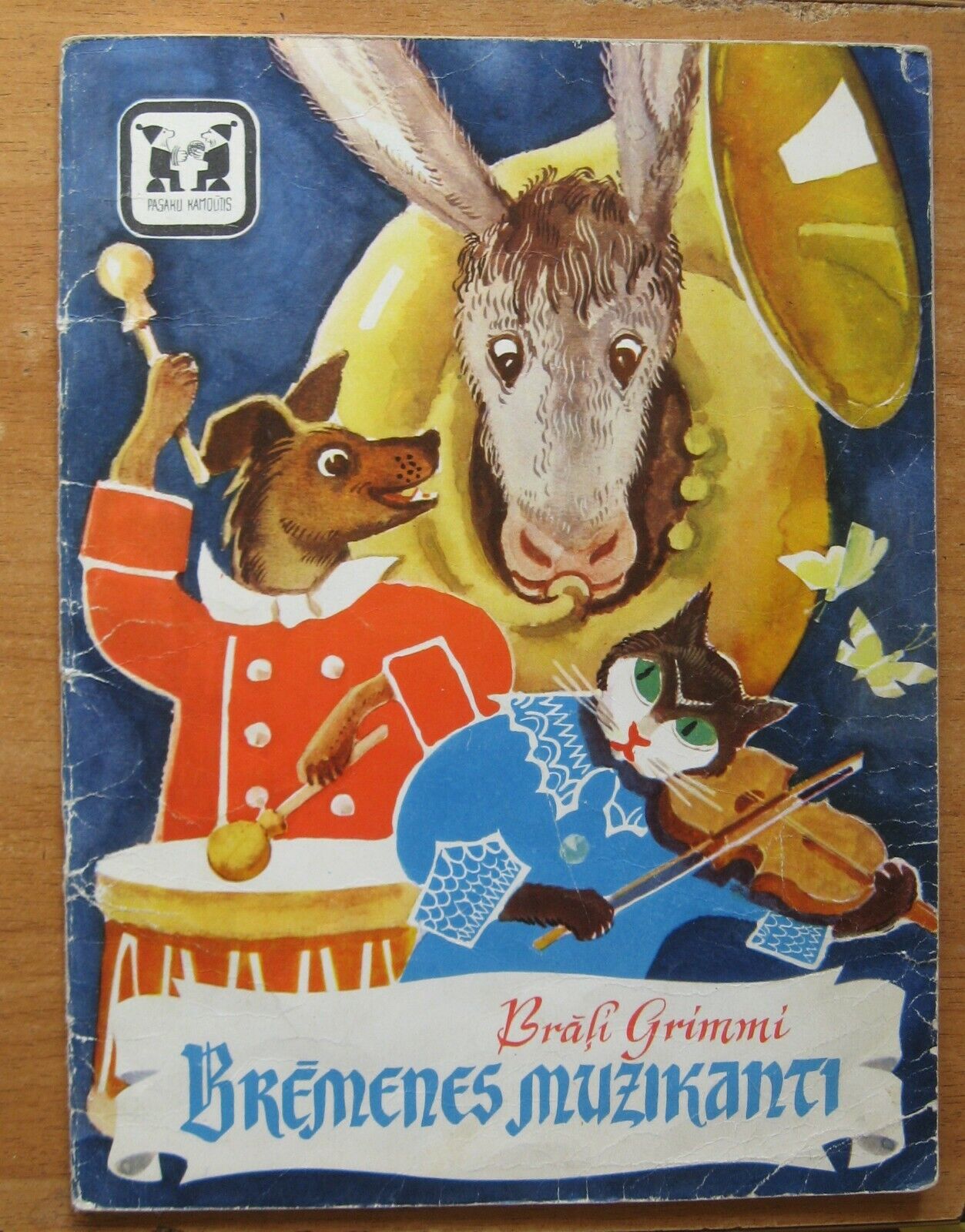 Children\'s book in Latvian Soviet Vintage Riga Liesma 1974