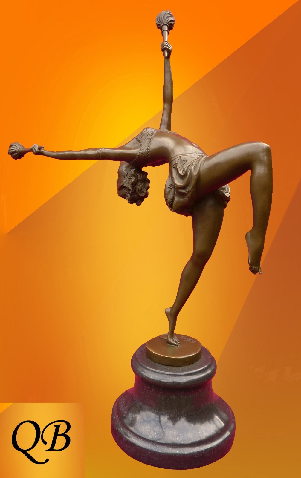 ART DECO BRONZE EGYPTIAN STATUE FIGURINE SCULPTURE FLAME DANCER SIGNED ART DECO BRONZE EGYPTIAN STATUE FIGURINE SCULPTURE FLAME DANCER SIGNED