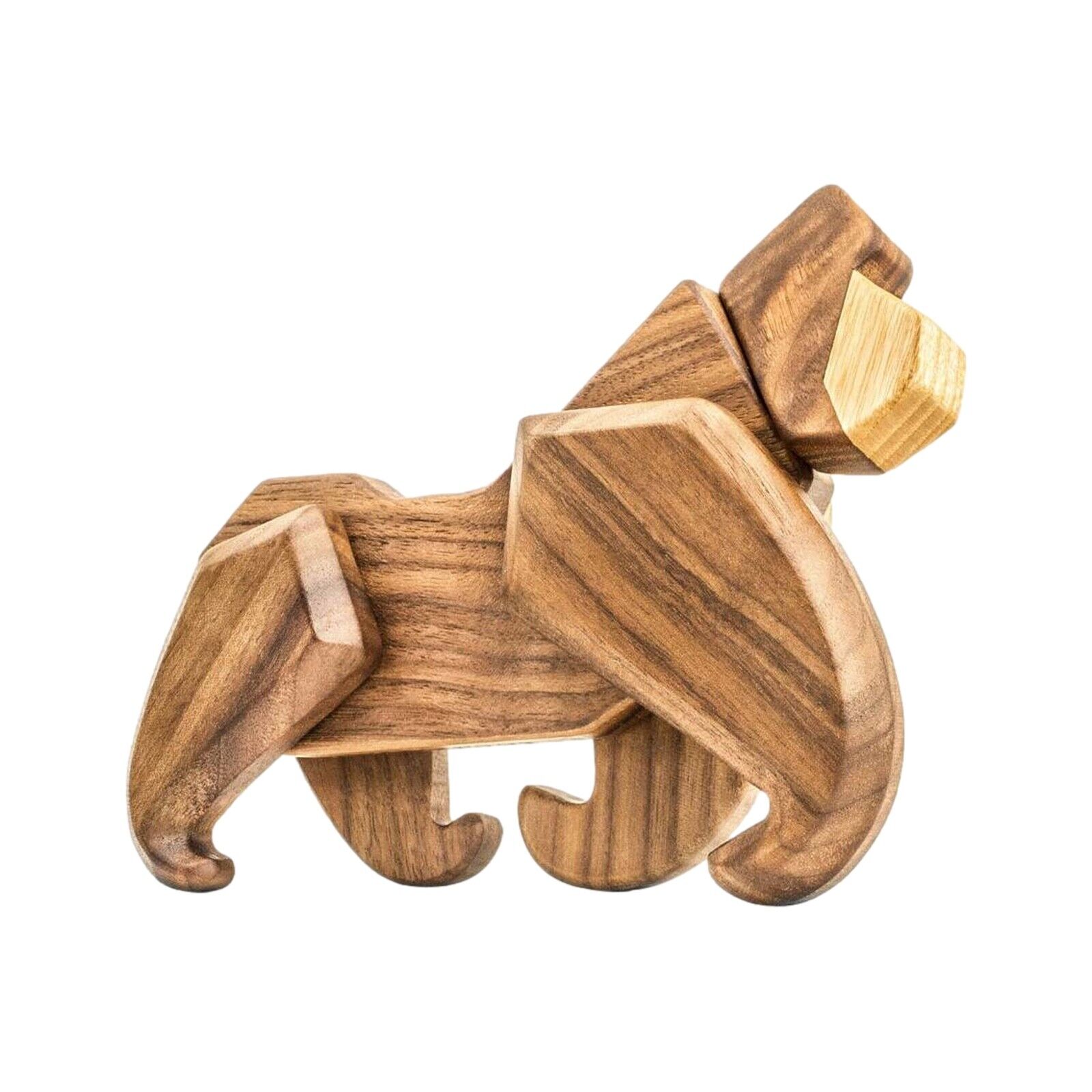 The Gorilla By Fablewood Wooden Animal Figurine Danish Contemporary Design