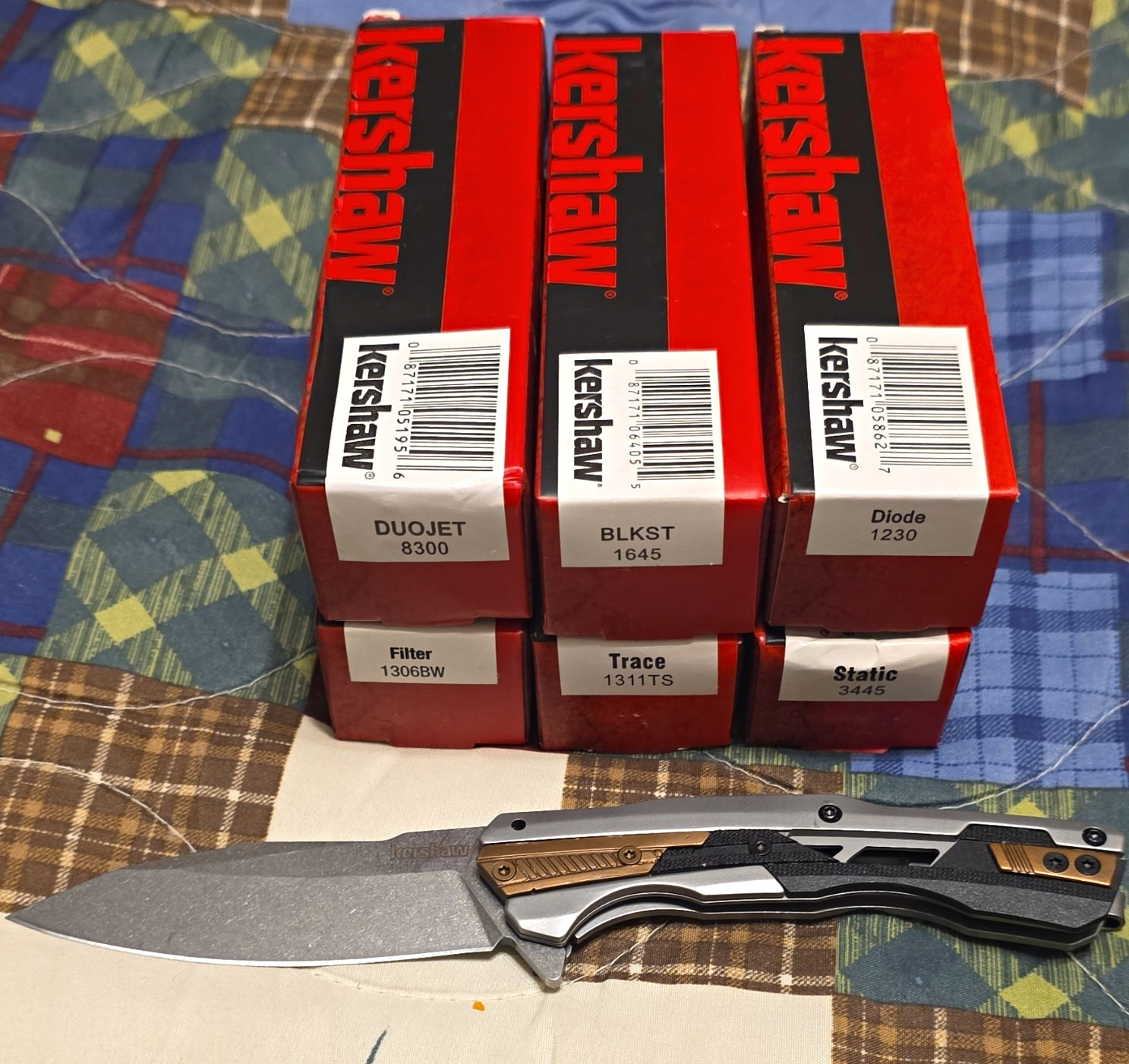 Kershaw Lot 7..7 New In Box..Endgame New In Box Kershaw Lot 7..7 New In Box..Endgame New In Box