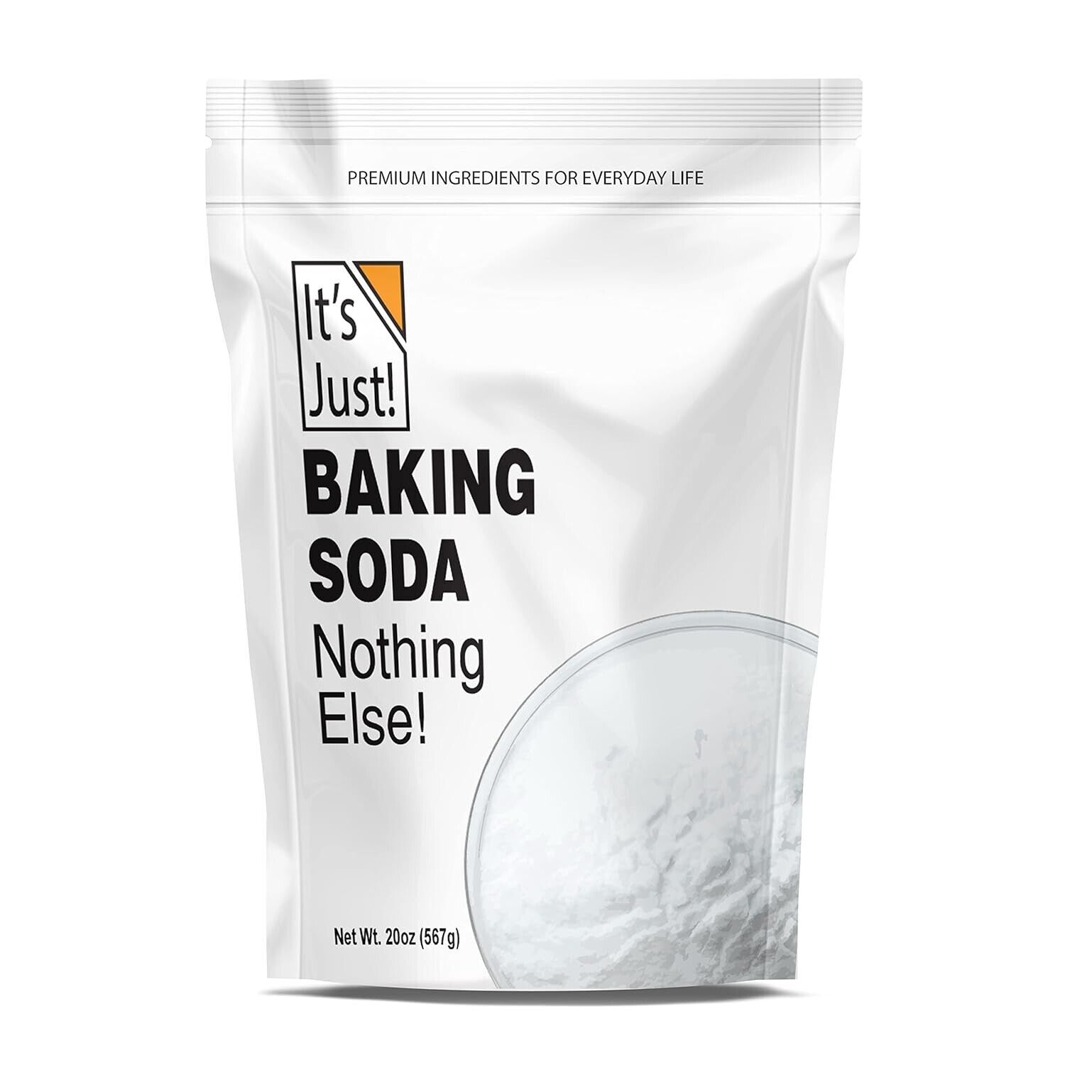 It's Just-Baking Soda 100% Pure Sodium Bicarbonate Aluminum Free 1.25 Pounds