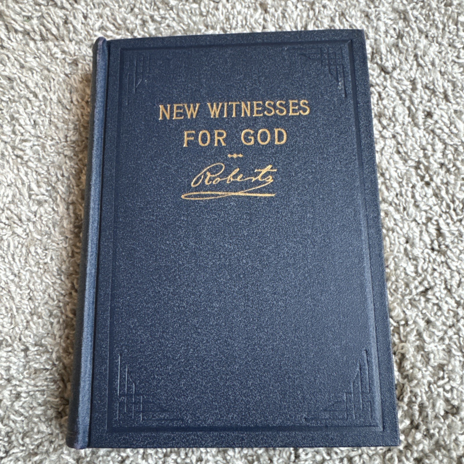 Vintage Hardback Book New Witnesses For God By B.H. Roberts 1911 Volume 1 Mormon