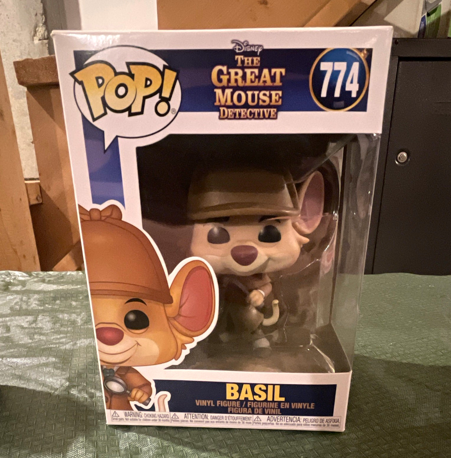 Funko Pop Disney The Great Mouse Detective Basil #774 Vinyl Figure Funko Pop Disney The Great Mouse Detective Basil #774 Vinyl Figure