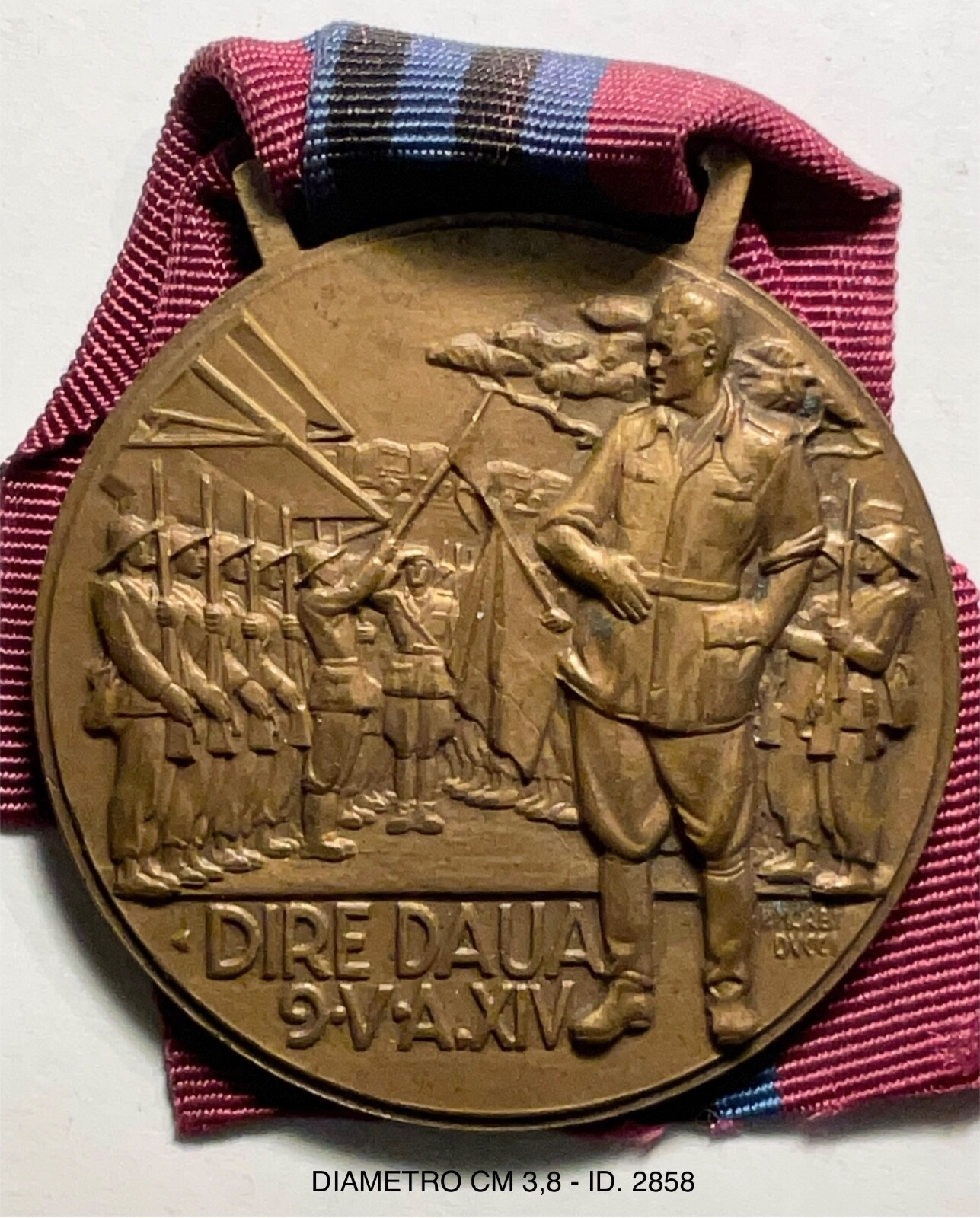 CAMPAGNE D’AFRICA DIRE DAUA GUERRA ITALO-ETIOPICA MEDAGLIA FRONTE SUD CAMPAGNE D’AFRICA DIRE DAUA GUERRA ITALO-ETIOPICA MEDAGLIA FRONTE SUD