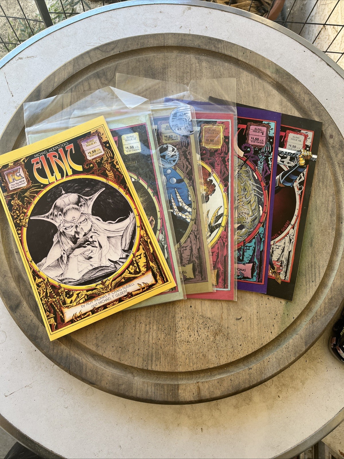ELRIC 1-6 PACIFIC COMIC SET COMPLETE 1983 NM HIGH GRADE UNREAD ELRIC 1-6 PACIFIC COMIC SET COMPLETE 1983 NM HIGH GRADE UNREAD