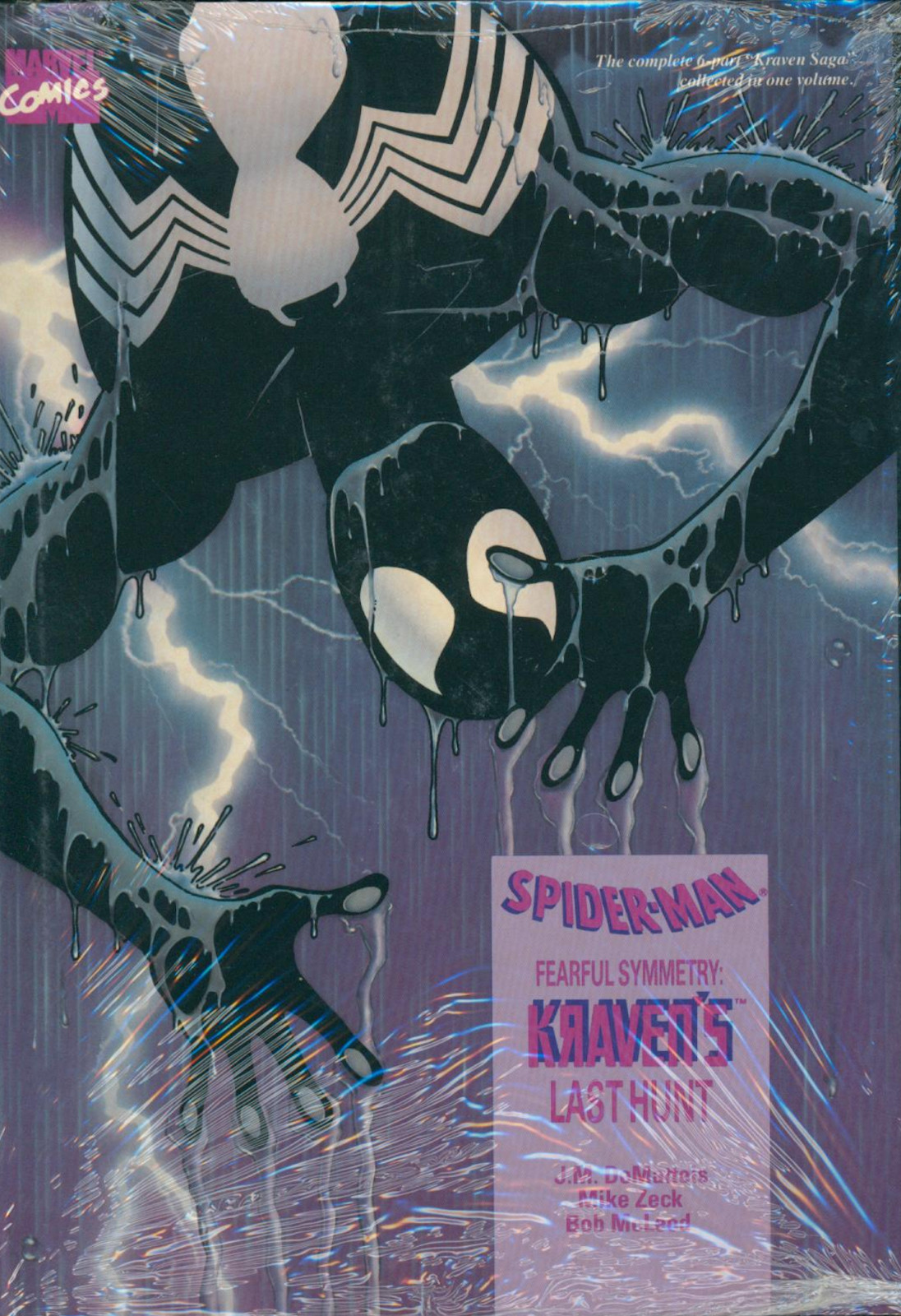 Spider-Man: Fearful Symmetry - Kraven\'s Last Hunt 1989 (Hardcover) *SEALED Spider-Man: Fearful Symmetry - Kraven\'s Last Hunt 1989 (Hardcover) *SEALED