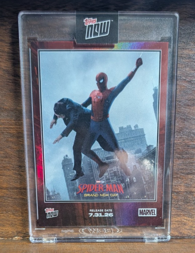 LUCKY HIT Topps NOW 2026 Marvel Spider-Man Brand New Day Non-Sport Card SMSP LUCKY HIT Topps NOW 2026 Marvel Spider-Man Brand New Day Non-Sport Card SMSP