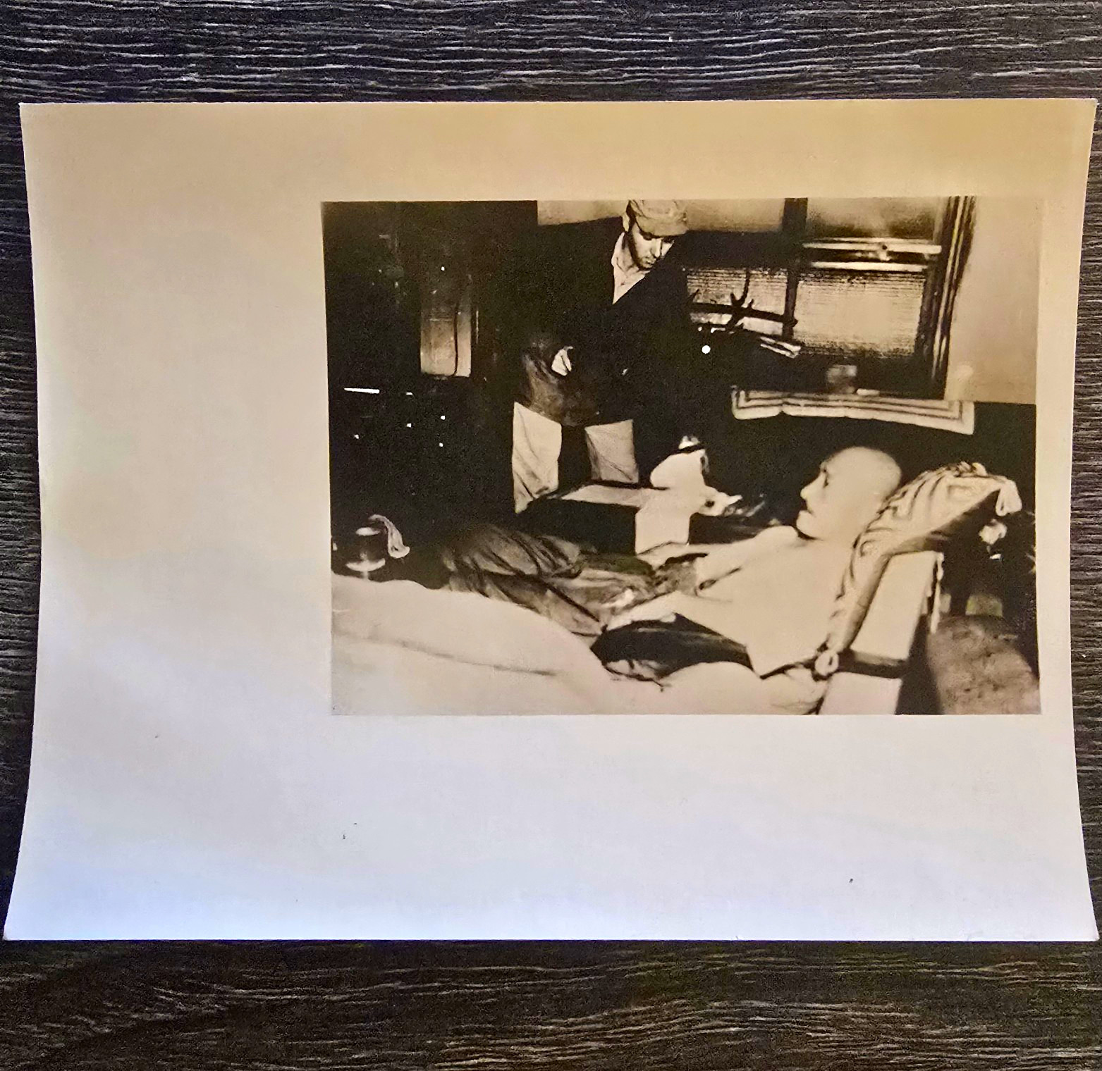 1945 WW2 General Hideki Tojo Failed Suicide Attempt Japan War Crimes Photo