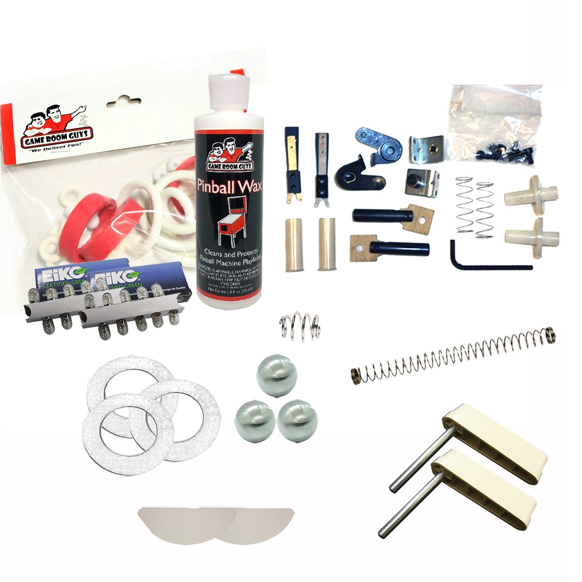 1979 Bally Harlem Globetrotters Pinball White Premium Maintenance Kit