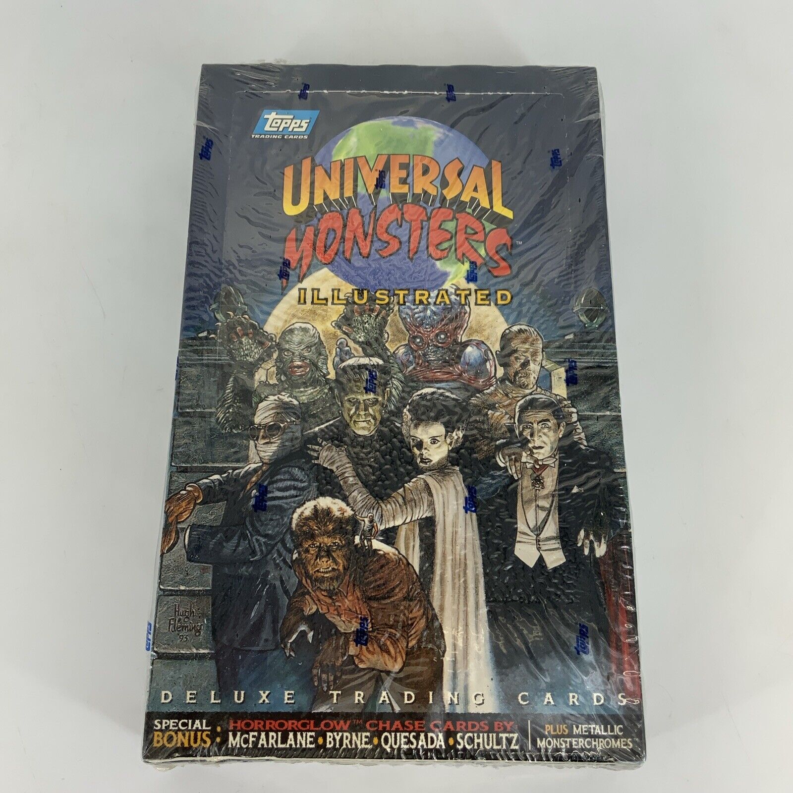 1994 Universal Monsters Topps Factory Sealed Box 36 Packs