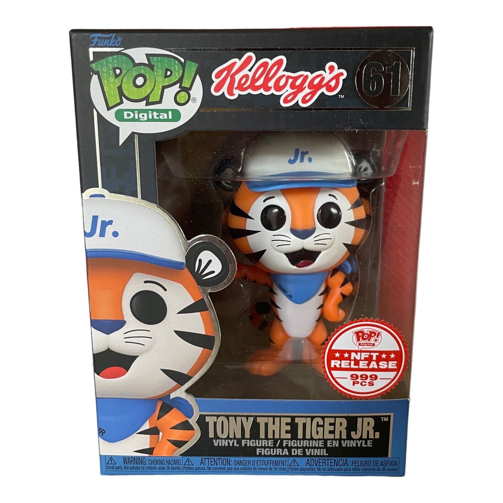 Funko POP Digital Kellogg's 'Tony The Tiger JR.' #61 - 999 pcs/Grail/Vaulted 🐙