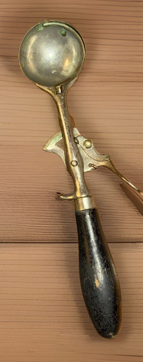 Vintage F.S. Co. 4 Clipper Ice Cream Cone Conical Scoop Troy NY 1900s Antique Vintage F.S. Co. 4 Clipper Ice Cream Cone Conical Scoop Troy NY 1900s Antique