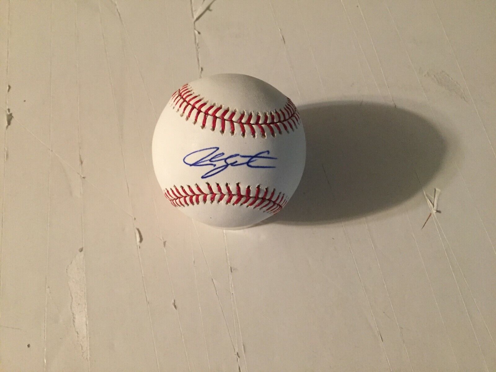 Justin Upton Autographed Signed OML Baseball - MLB Hologram