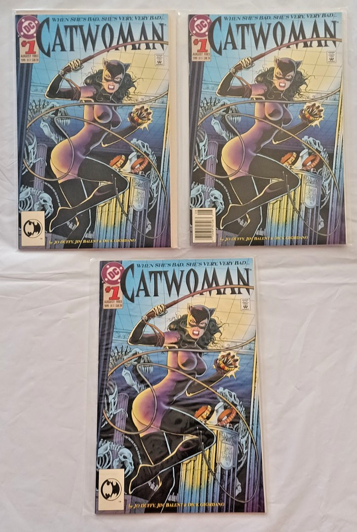 Catwoman Three #1 Issues #1-6, 8-13, 15-16, 0 Ann #1 DC Comics 18 Issues 1993 VF