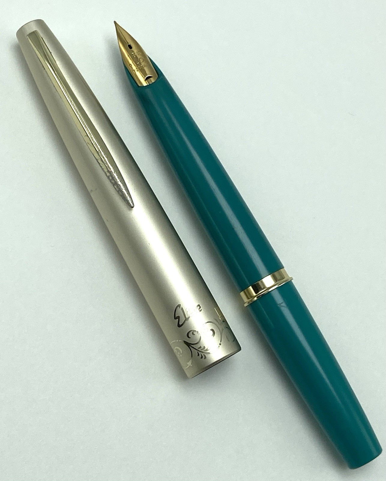 Vintage Pilot Elite Pocket Fountain Pen Green 18k Posting Nib Clean Ready 2 Use Vintage Pilot Elite Pocket Fountain Pen Green 18k Posting Nib Clean Ready 2 Use