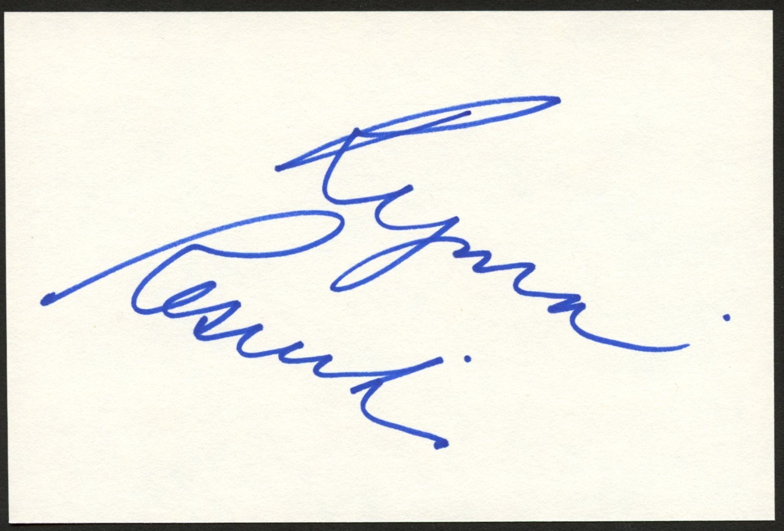 Regina Resnik d2013 signed autograph 4x6 Cut Opera Singer Metropolitan Opera '