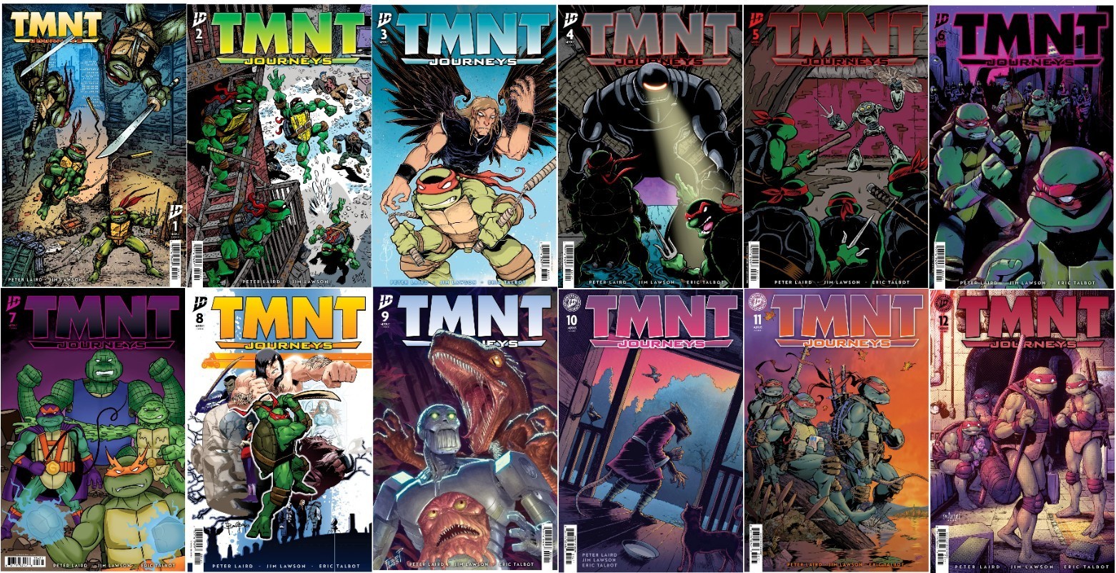 Teenage Mutant Ninja Turtles: Journeys #1-13, Variant Cover Lot (IDW Publishing) Teenage Mutant Ninja Turtles: Journeys #1-13, Variant Cover Lot (IDW Publishing)