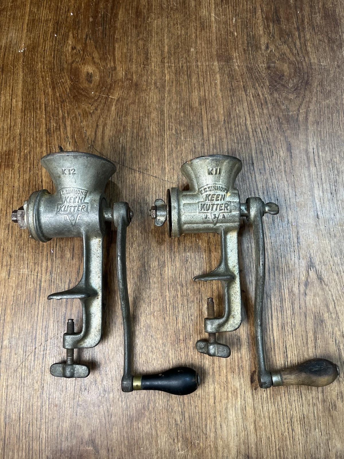 vintage keen kutter meat Grinders K12 And K11 vintage keen kutter meat Grinders K12 And K11