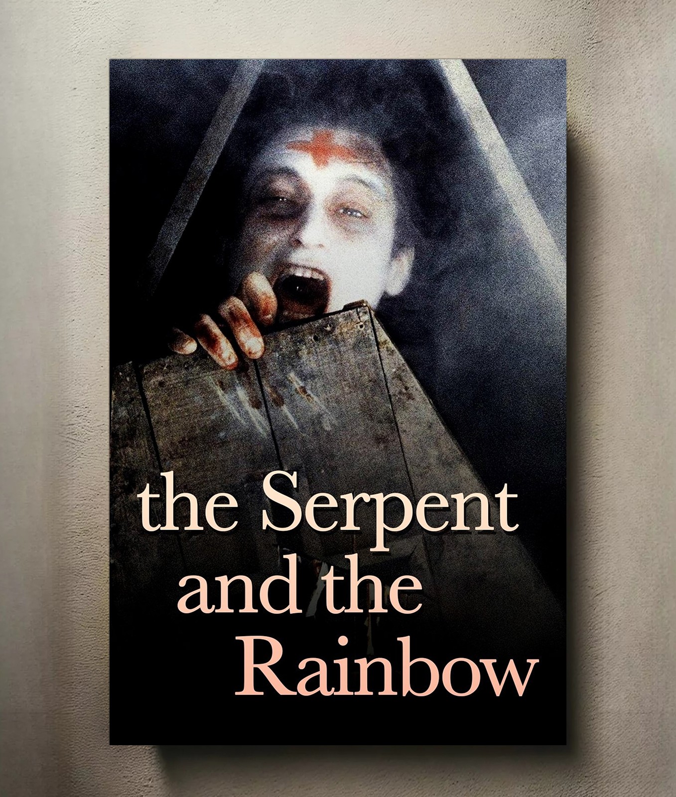 The Serpent and the Rainbow 8x12 Metal Movie Poster Sign