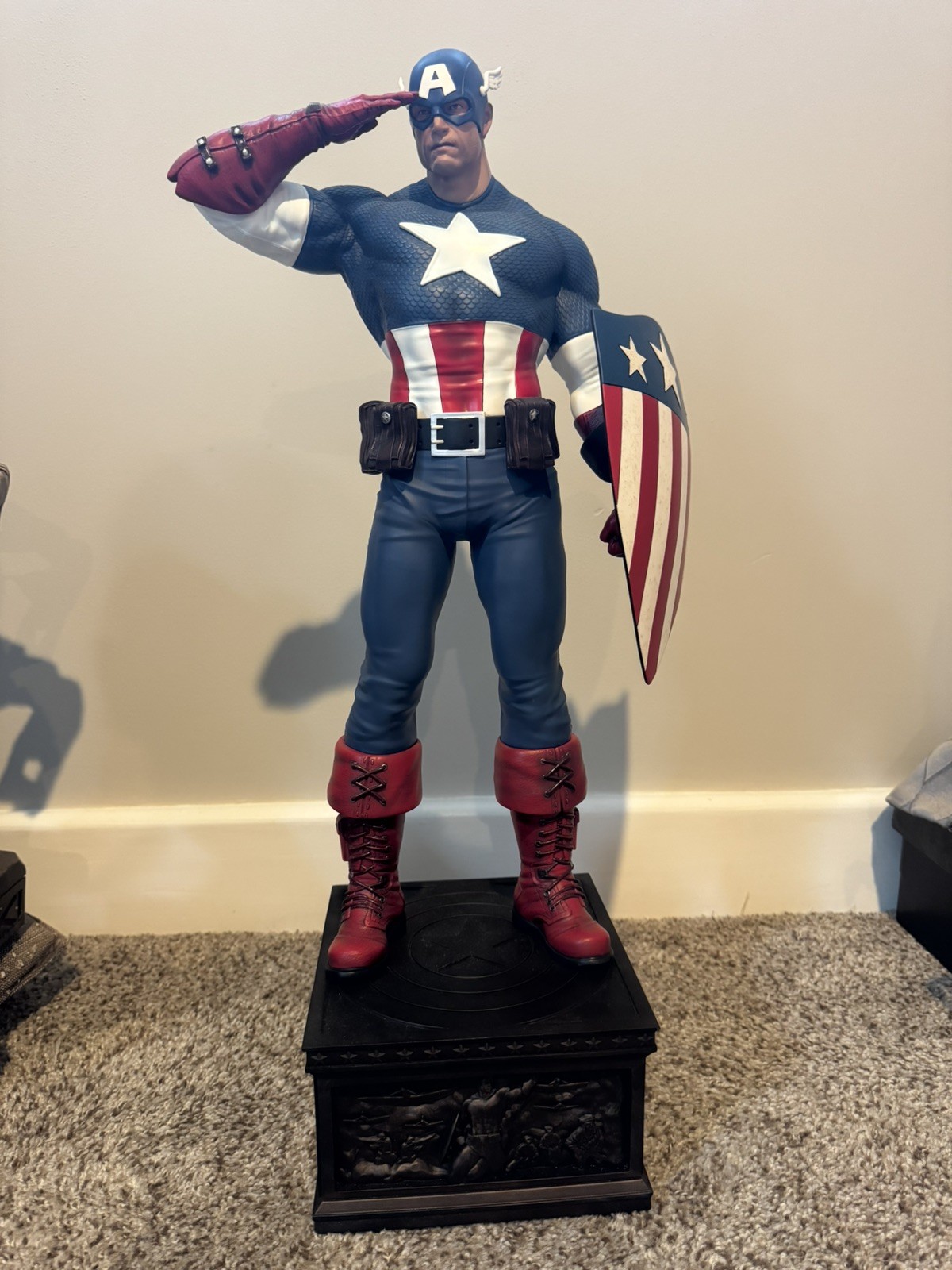 XM Studios Marvel Captain America Sentinel of Liberty ¼ Quarter Scale Statue