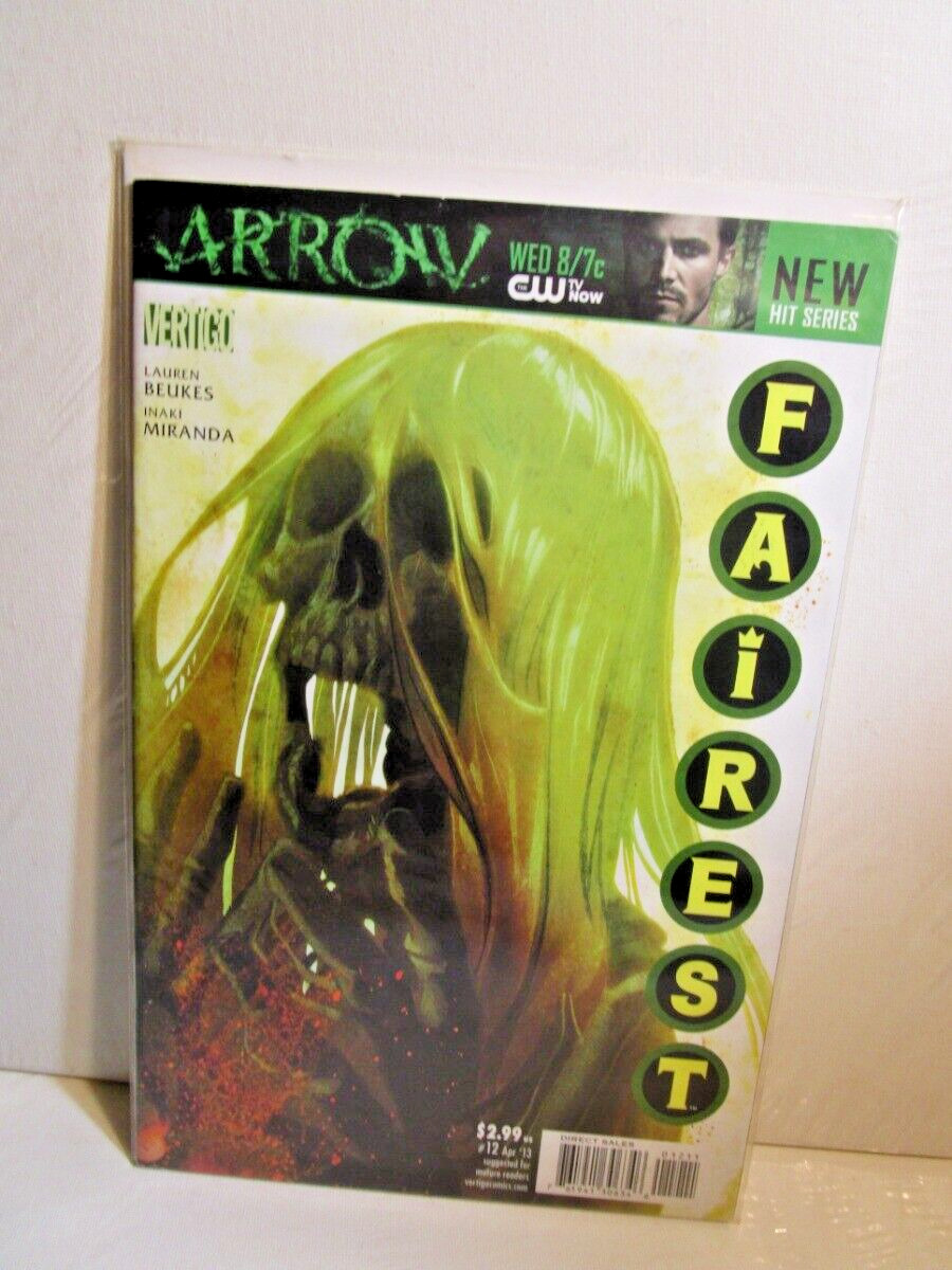 Fairest #12 (2013, DC/Vertigo) Adam Hughes Cover Bagged Boarded