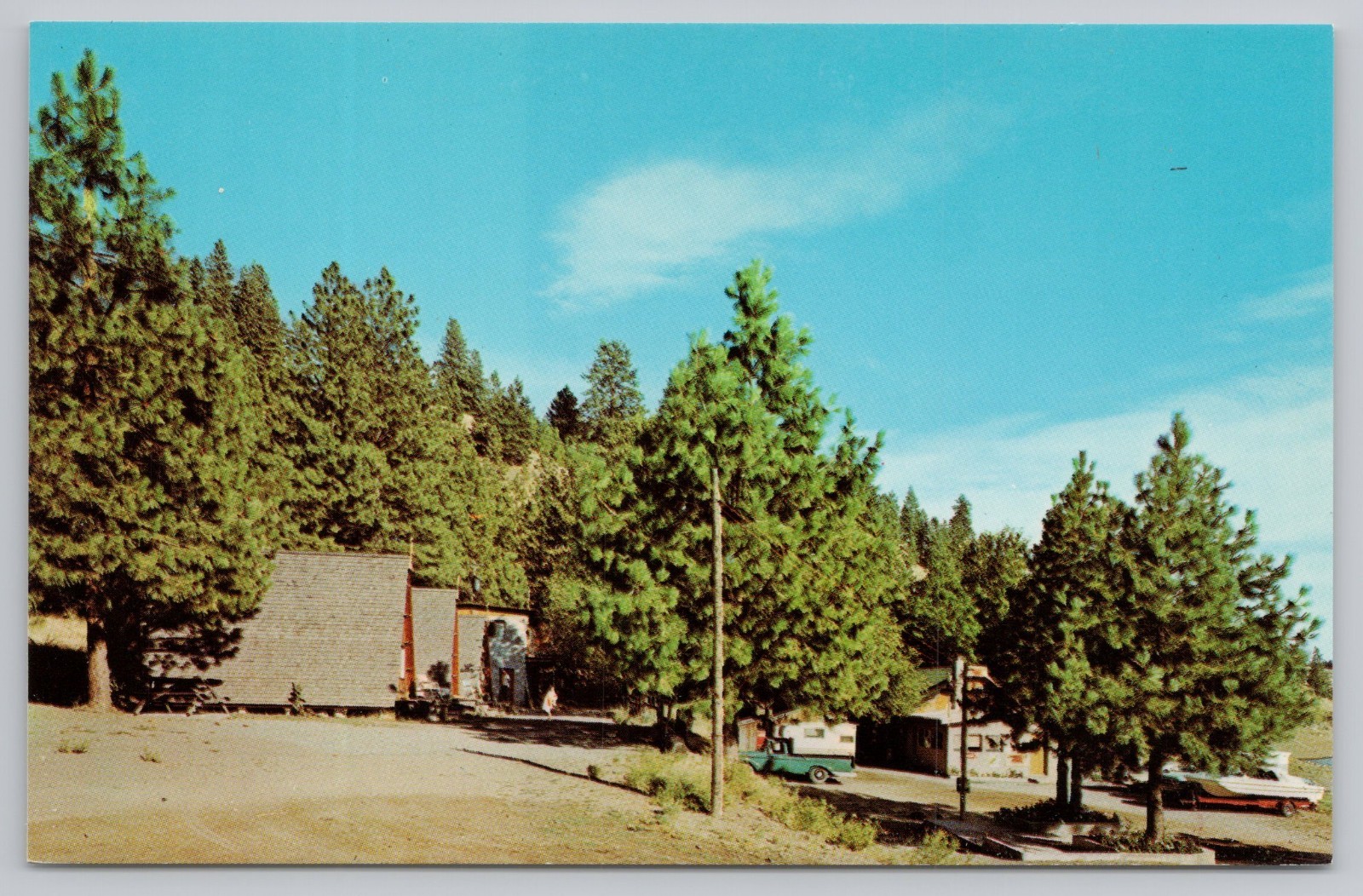 Postcard Liar\'s Cove Resort Conconully Washington Postcard Liar\'s Cove Resort Conconully Washington