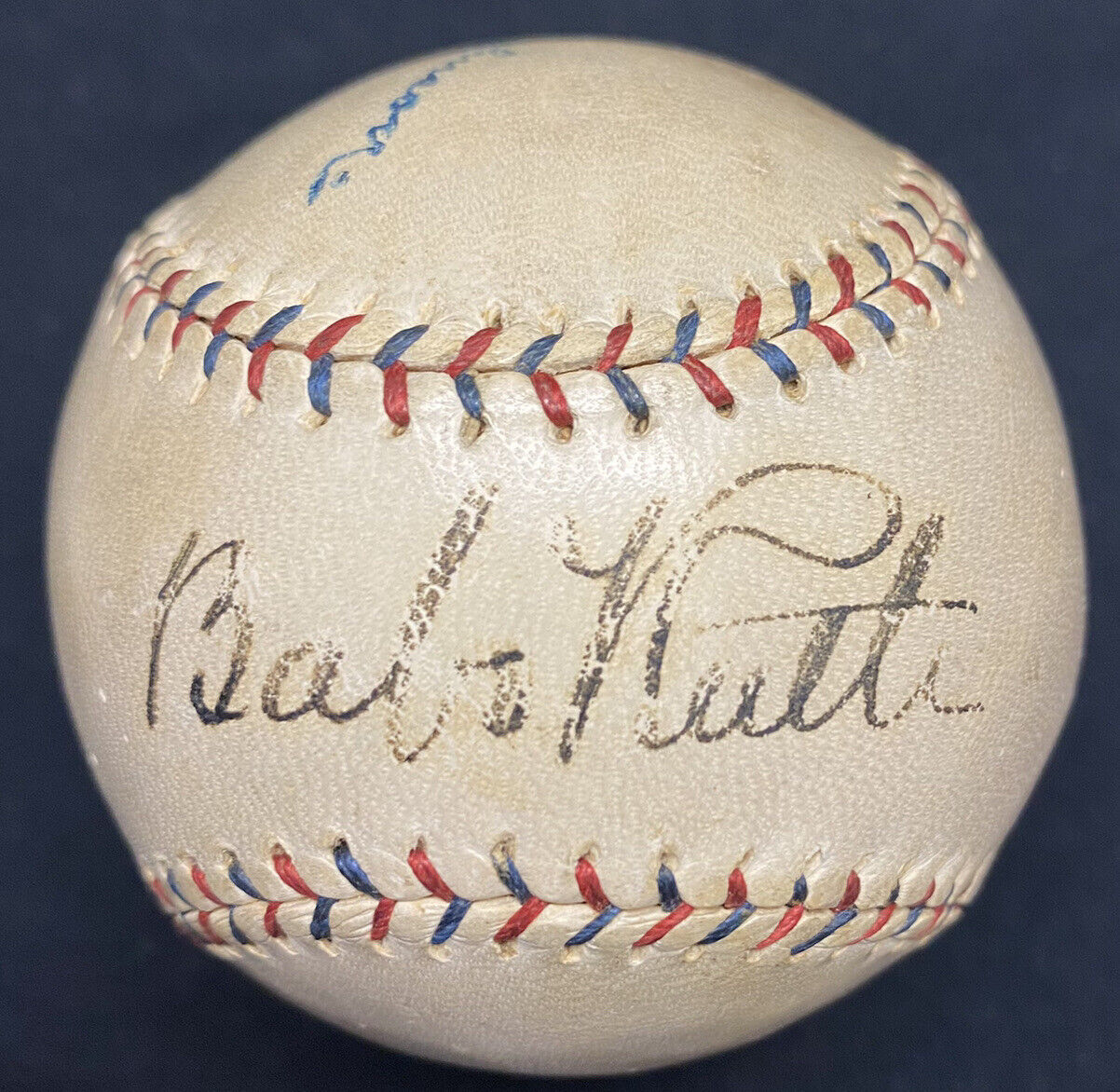 Babe Ruth Lou Gehrig Dual Signed 1923 Rookie Baseball JSA LOA