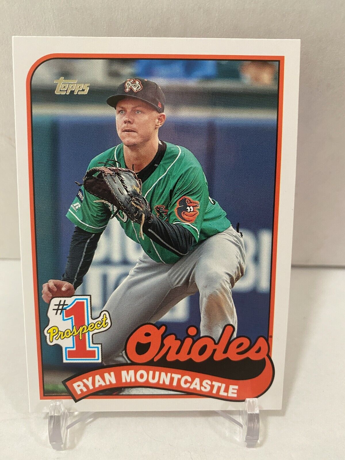 Topps 2020 Update Baseball Card #P-15 Ryan Mountcastle #1 Prospect Insert MINT