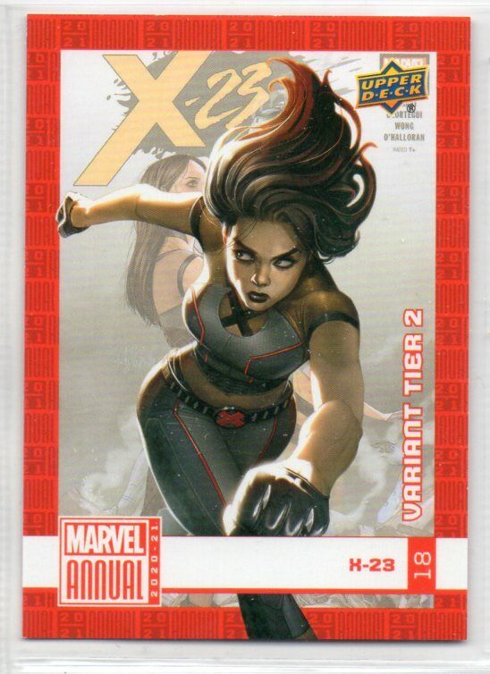 2020-21 Upper Deck Marvel Annual - Variant Tier 2 - Pick Your Card - 