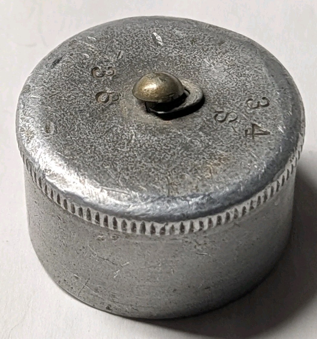 1910 / WW1 US Army 1st Pattern Spun Canteen Threaded Cap
