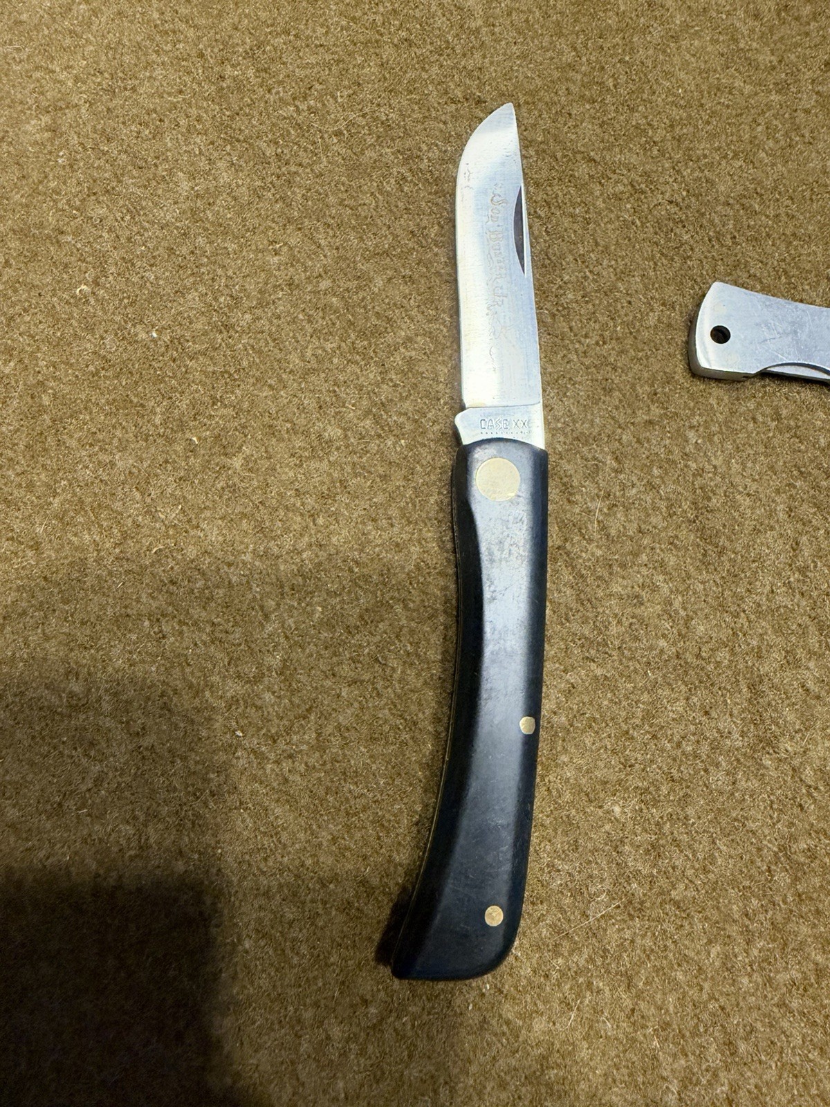 Vintage 1973 Case XX 2137 SS Sod Buster Jr. Folding Pocket Knife