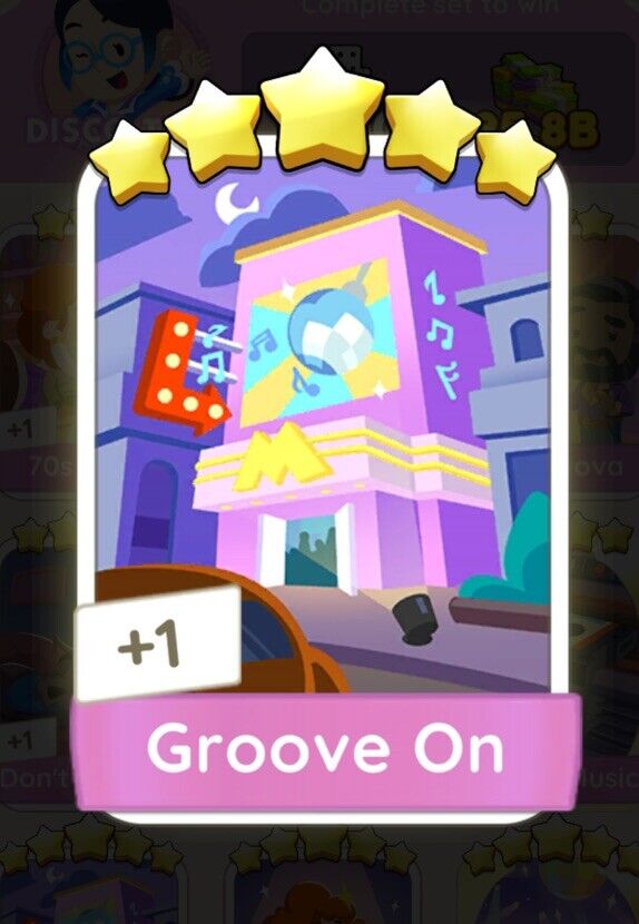 Groove On-5⭐️ Monopoly GO