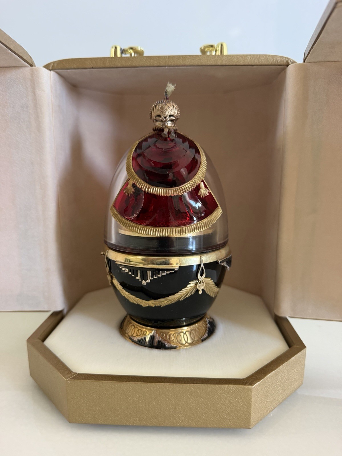 Theo Fabergé Piano Egg St. Petersburg Collection #77/150 Limited Edition W Case