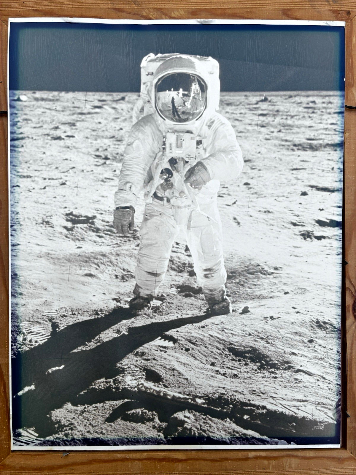 π RARE VINTAGE 11x14 APOLLO 11 BUZZ ALDRIN MOON WALK PHOTO π RARE VINTAGE 11x14 APOLLO 11 BUZZ ALDRIN MOON WALK PHOTO