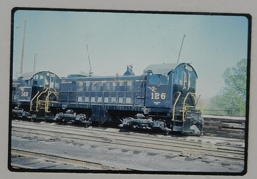 RR TRAIN Slide WM Western Maryland S-2 #126 Hagerstown MD 1972 BT14 RR TRAIN Slide WM Western Maryland S-2 #126 Hagerstown MD 1972 BT14