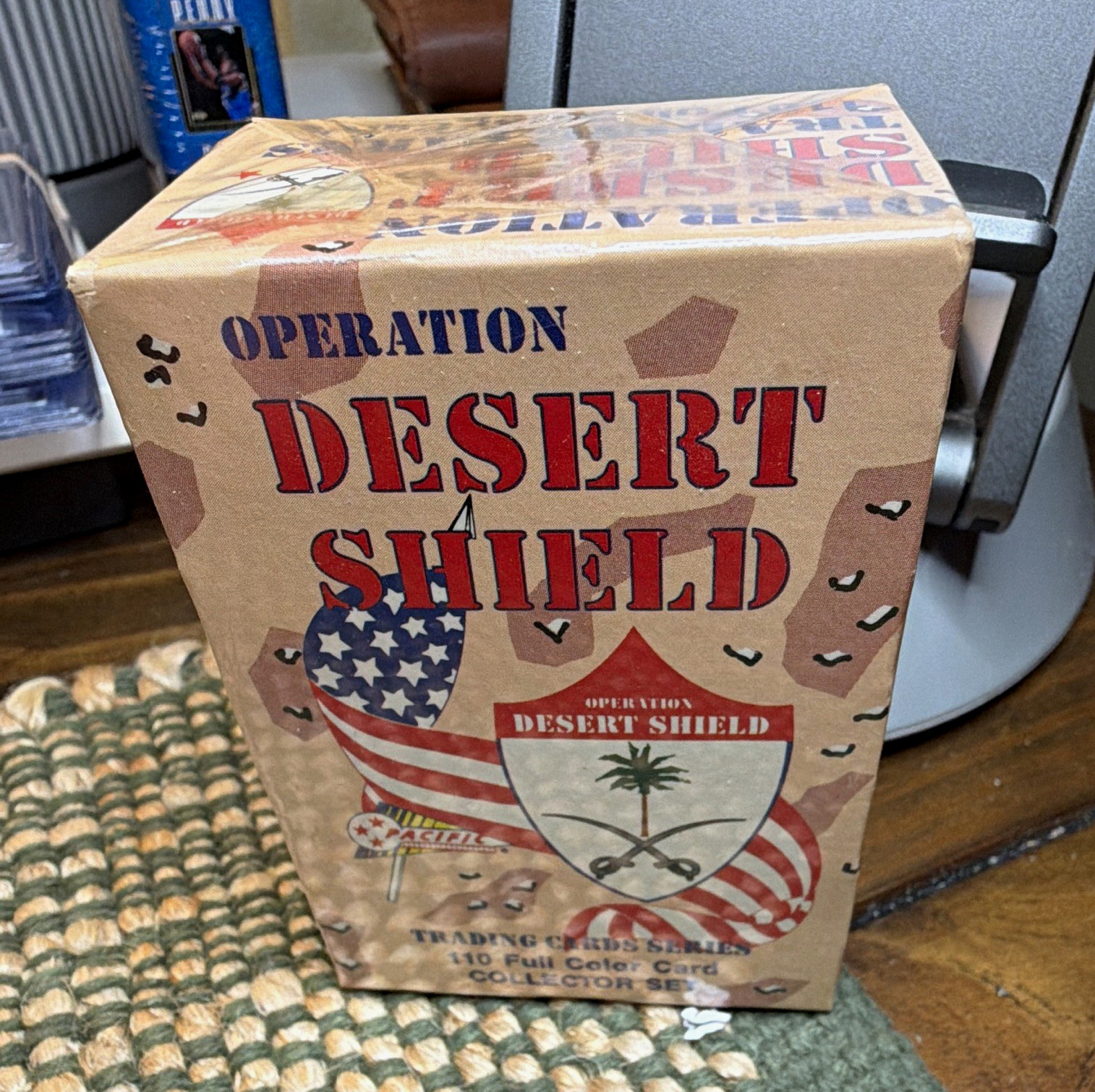 Pacific 1991 Operation Desert Shield Desert Storm 110-Card Trading Card Box Pacific 1991 Operation Desert Shield Desert Storm 110-Card Trading Card Box