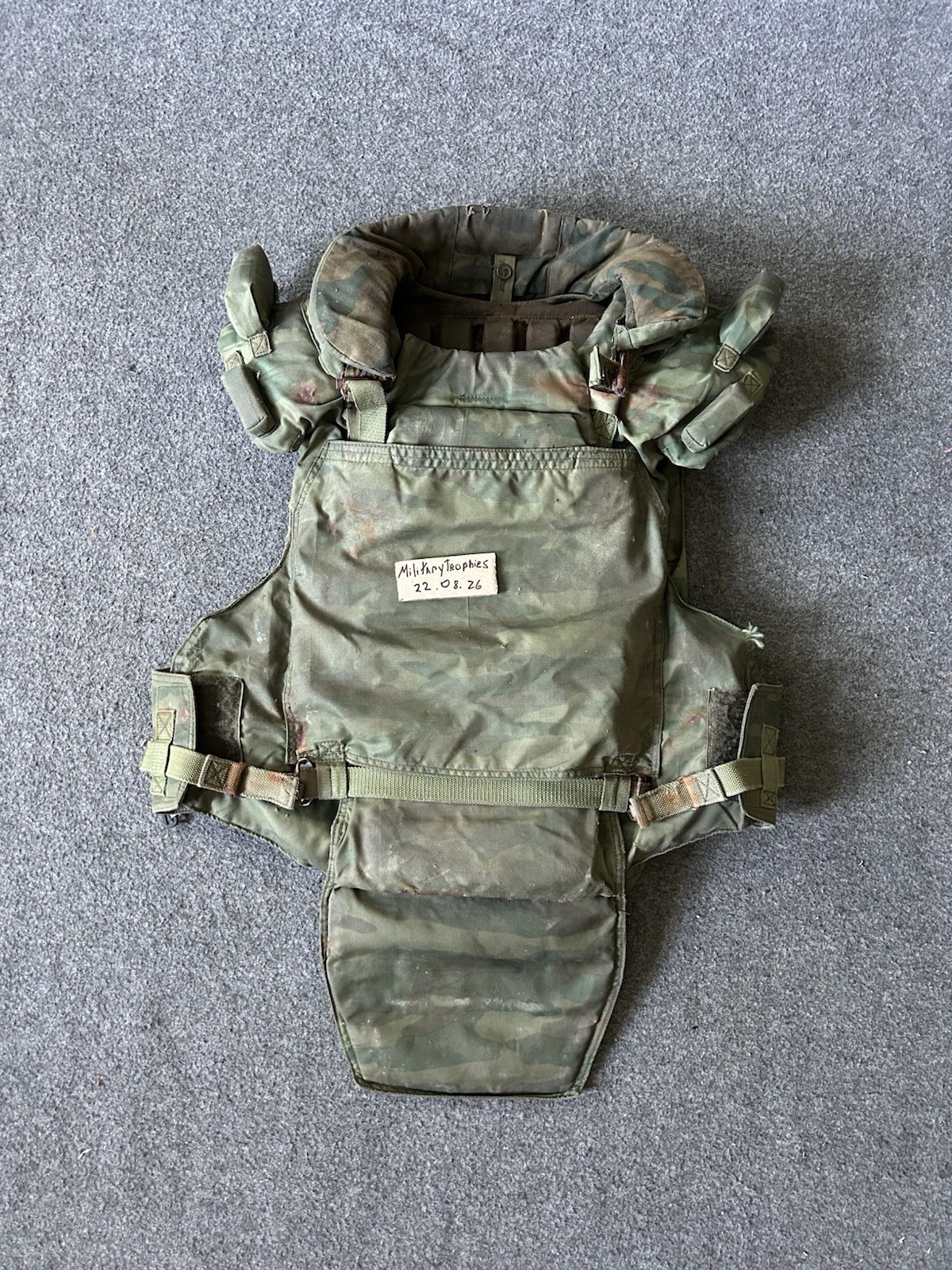 Rare Old Russian 6B12 «Zabralo» Body Armor | VSR-98 Flora Size 3 Rare Old Russian 6B12 «Zabralo» Body Armor | VSR-98 Flora Size 3