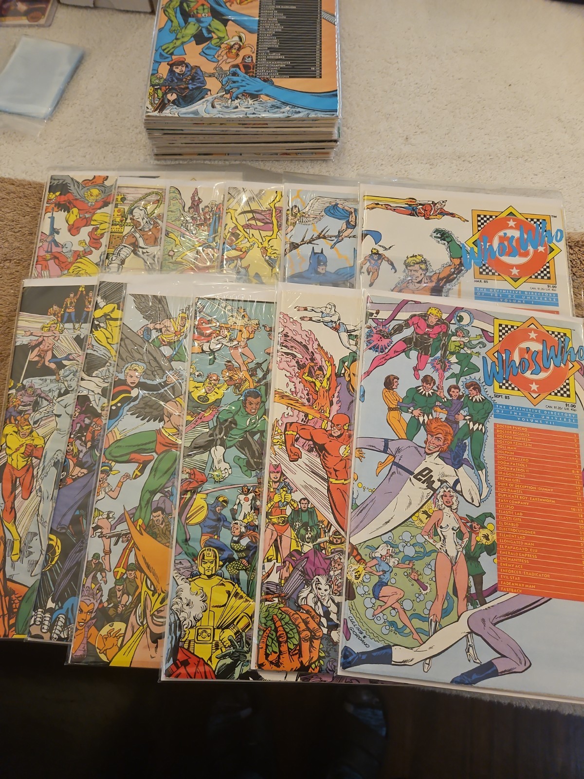 Lot Of 27 DC Who's Who I-12, 14-25, And 3 Updates Lot Of 27 DC Who's Who I-12, 14-25, And 3 Updates
