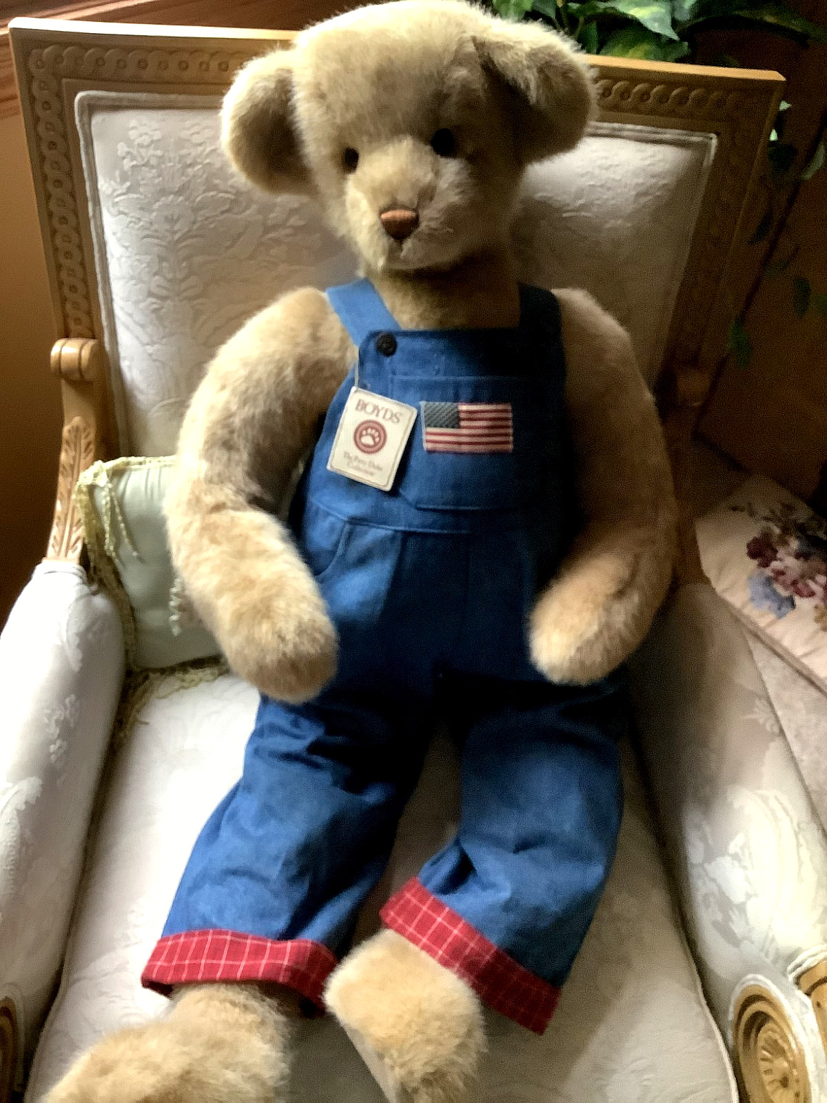 VERY RARE BOYDS BOY PLUSH BEAR 37