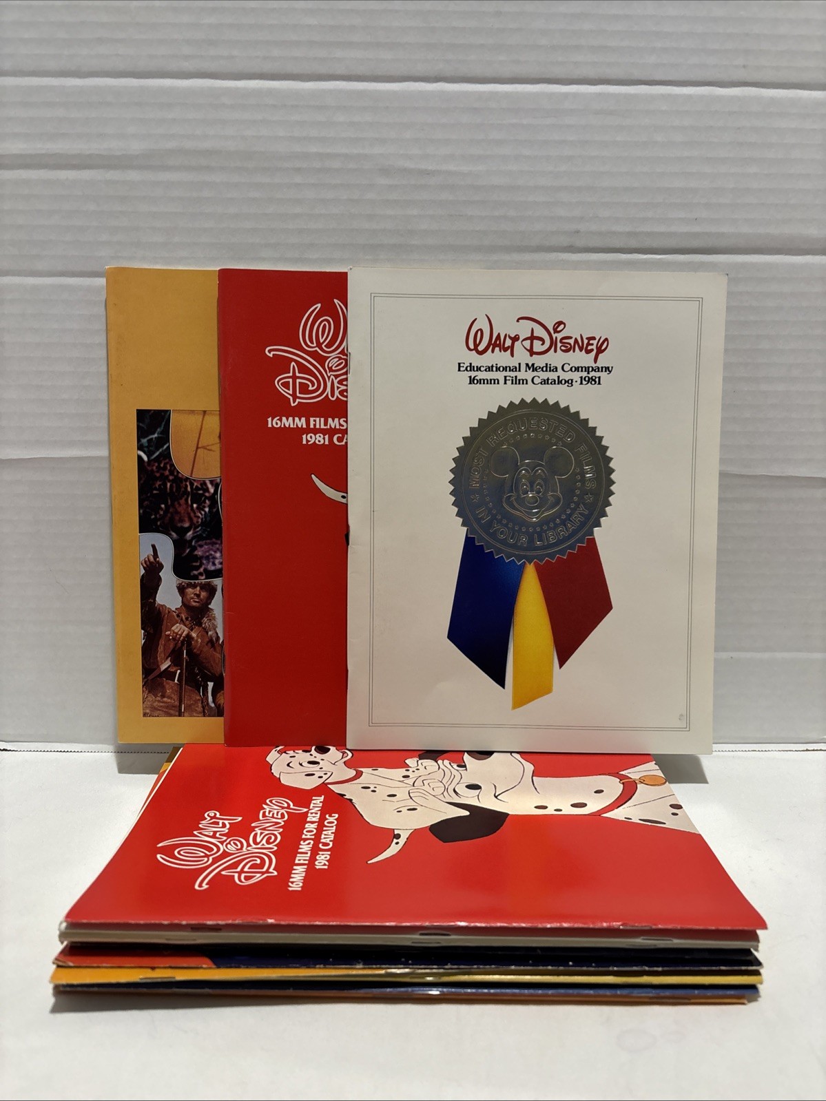 Vintage Walt Disney Media Catologs 1979-1981 (16MM And Super 8) Lot Vintage Walt Disney Media Catologs 1979-1981 (16MM And Super 8) Lot