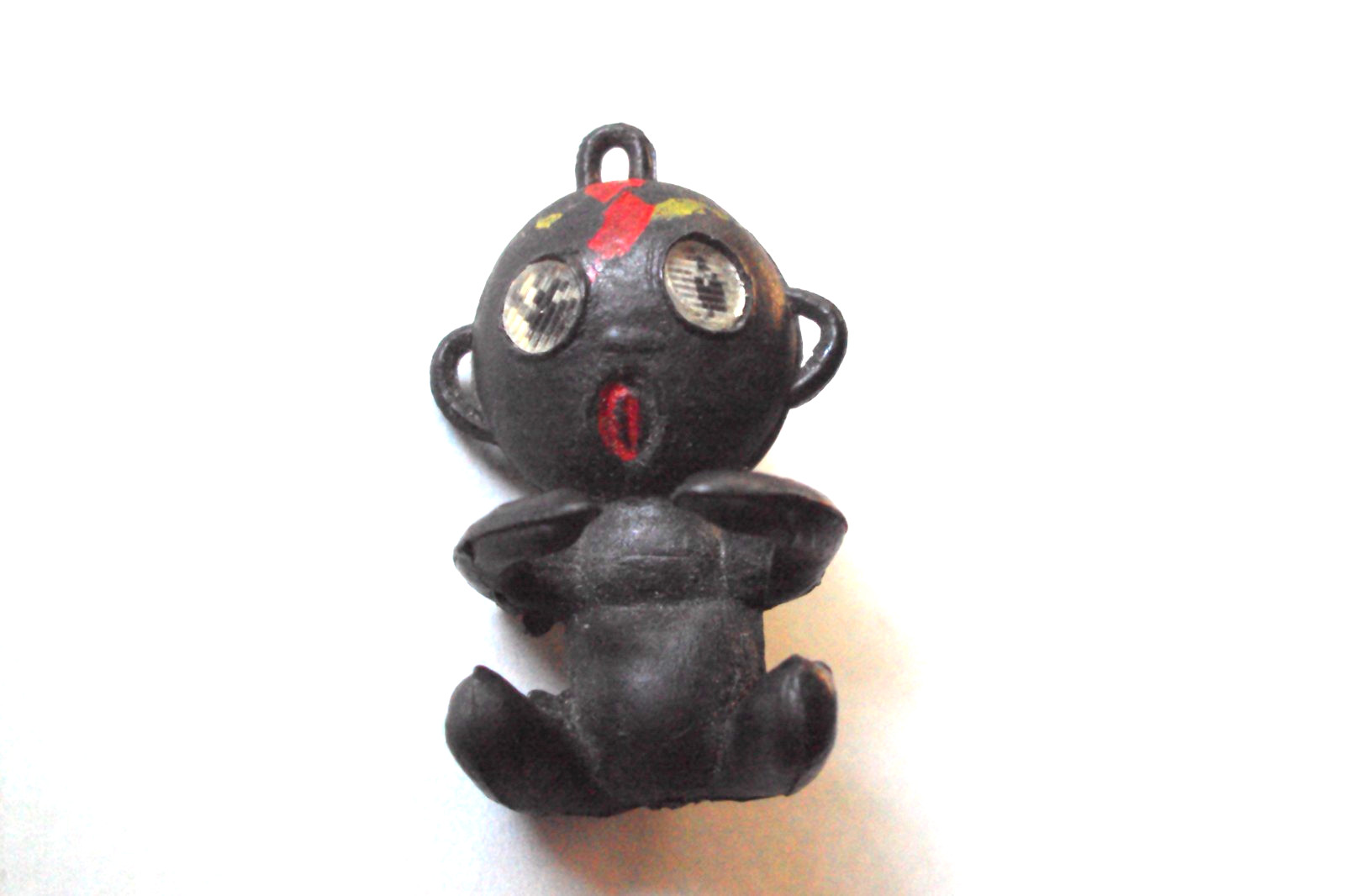 Vtg Gumball Charm Cracker Jack 60's HK RARE DAKKO-CHAN PENCIL HUGGER Vending toy