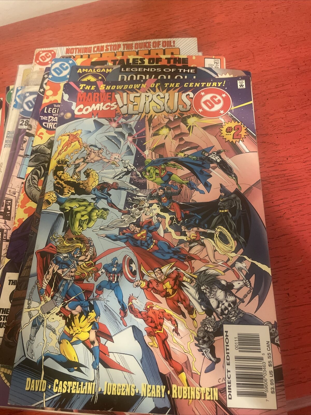 Lot of 12 DC/Marvel Comics Comic Books
