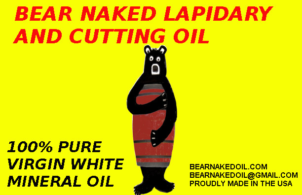 Five Gallons BEAR NAKED LAPIDARY and CUTTING OIL Five Gallons BEAR NAKED LAPIDARY and CUTTING OIL