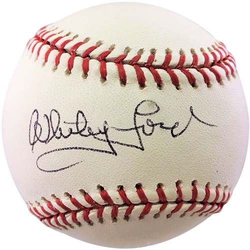 Whitey Ford Autographed MLB Baseball - JSA Whitey Ford Autographed MLB Baseball - JSA