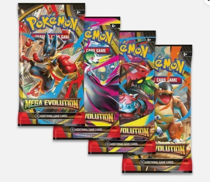 Mega Evolutions Booster Pack - ME01 MEG Mega Evolutions Booster Pack - ME01 MEG